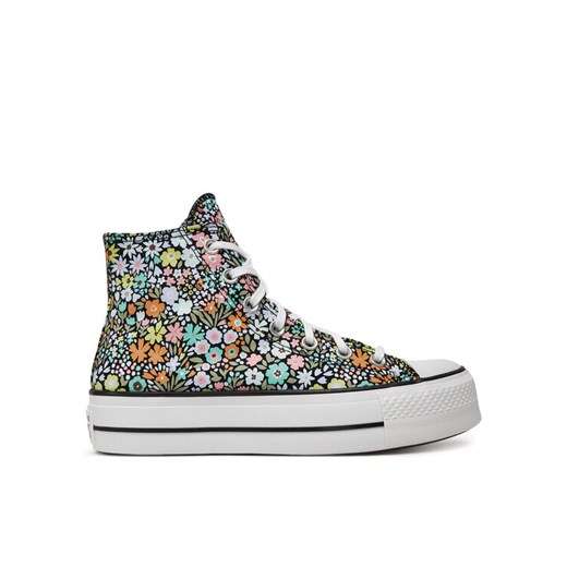 Trampki Converse Chuck Taylor All Star Lift Allover Florals A15009C Kolorowy ze sklepu eobuwie.pl w kategorii Trampki damskie - zdjęcie 184727191