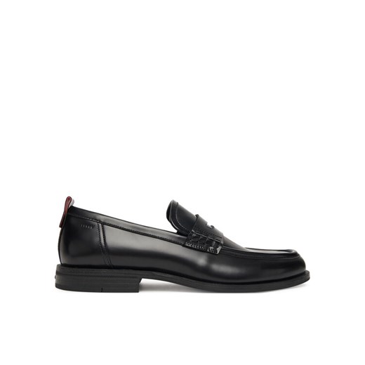 Półbuty HUGO Varian 50548591 Czarny ze sklepu eobuwie.pl w kategorii Buty eleganckie męskie - zdjęcie 184727241