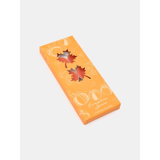 Sinsay - Zestaw świeczek tealight Pupmkin Spice - żółty Sinsay One Size Sinsay