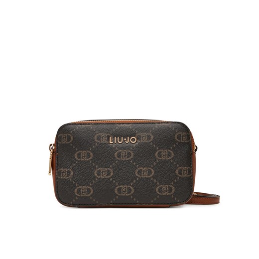Torebka Liu Jo Esc S Camera Case AF5100 E0668 Brązowy ze sklepu eobuwie.pl w kategorii Listonoszki - zdjęcie 184729882