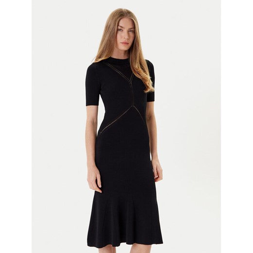Marciano Guess Sukienka dzianinowa 5YGK53 5876Z Czarny Regular Fit ze sklepu MODIVO w kategorii Sukienki - zdjęcie 184730210