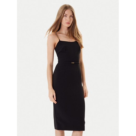 Marciano Guess Sukienka koktajlowa 5YGK13 7160A Czarny Regular Fit ze sklepu MODIVO w kategorii Sukienki - zdjęcie 184730211