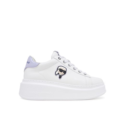 KARL LAGERFELD Sneakersy Anakapri KL63530N Biały ze sklepu MODIVO w kategorii Buty sportowe damskie - zdjęcie 184730221