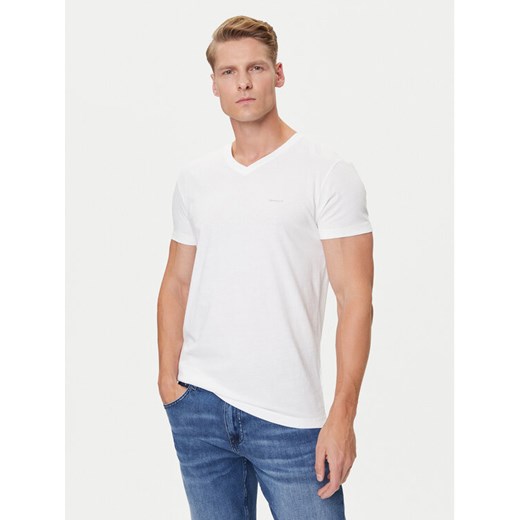 Gant Komplet 2 t-shirtów 900012018 Biały Regular Fit ze sklepu MODIVO w kategorii T-shirty męskie - zdjęcie 184730272