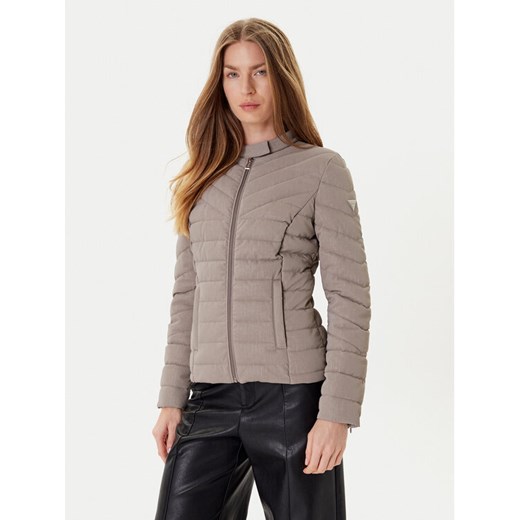 Guess Kurtka przejściowa W5YL13 WHDQ0 Beżowy Regular Fit ze sklepu MODIVO w kategorii Kurtki damskie - zdjęcie 184730283
