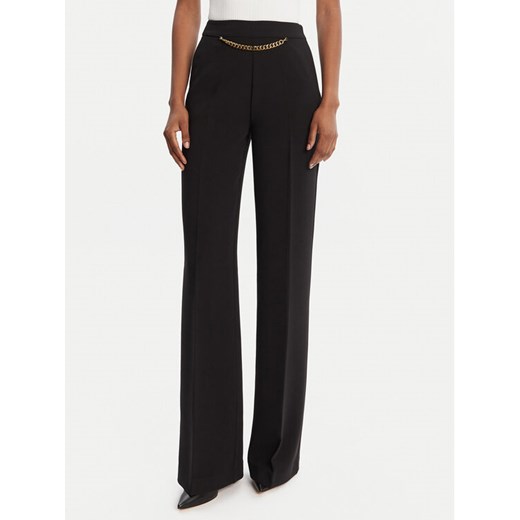 Marciano Guess Spodnie materiałowe 5YGB01 7357A Czarny Regular Fit ze sklepu MODIVO w kategorii Spodnie damskie - zdjęcie 184730292