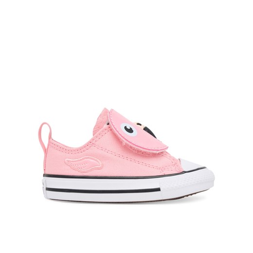 Converse Trampki Chuck Taylor All Star One Strap A11789C Różowy ze sklepu MODIVO w kategorii Trampki dziecięce - zdjęcie 184730311