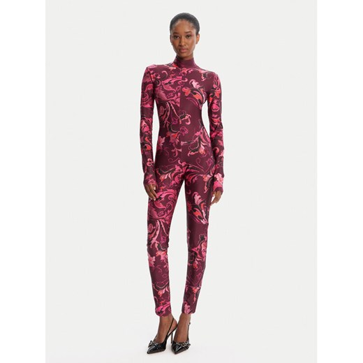 Versace Jeans Couture Kombinezon 79HAN006 JS501 Różowy Slim Fit ze sklepu MODIVO w kategorii Kombinezony damskie - zdjęcie 184730370