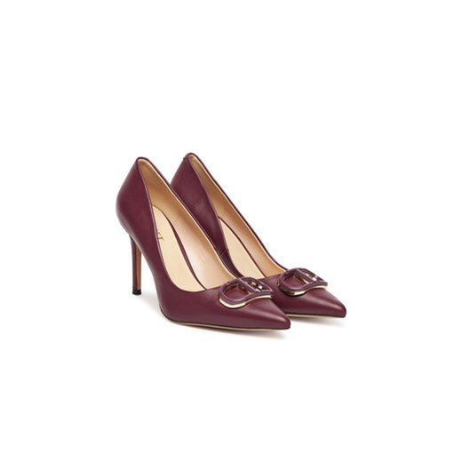 TWINSET Szpilki 252TCP032 Bordowy Twinset 38 MODIVO