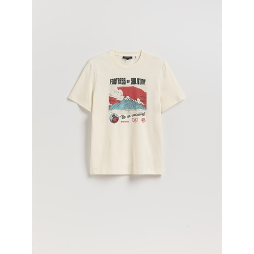Reserved - Bawełniany t-shirt regular fit SUPERMAN™ - wielobarwny ze sklepu Reserved w kategorii T-shirty męskie - zdjęcie 184731680