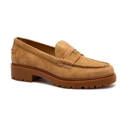 LAUREN RALPH LAUREN Skórzane loafersy MARLI ze sklepu Gomez Fashion Store w kategorii Półbuty damskie - zdjęcie 184732013