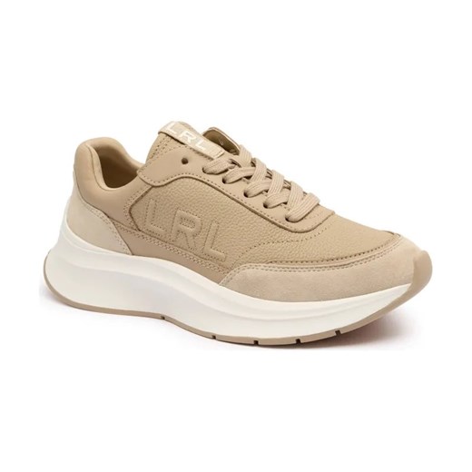 LAUREN RALPH LAUREN Skórzane sneakersy FRANKY ze sklepu Gomez Fashion Store w kategorii Buty sportowe damskie - zdjęcie 184732024