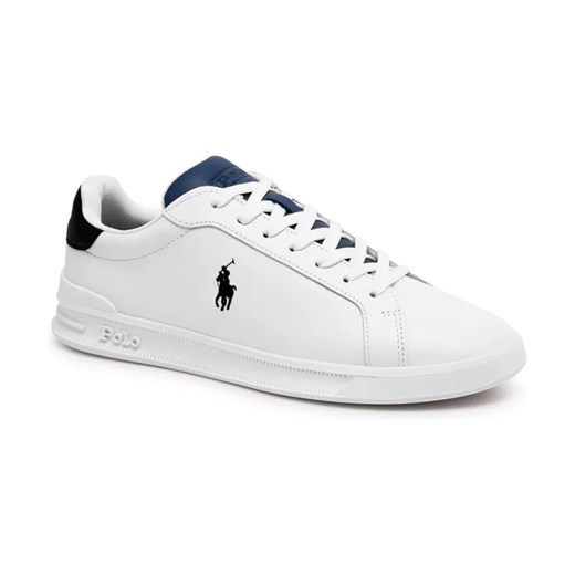 POLO RALPH LAUREN Skórzane sneakersy HRT CRT II ze sklepu Gomez Fashion Store w kategorii Buty sportowe męskie - zdjęcie 184732083