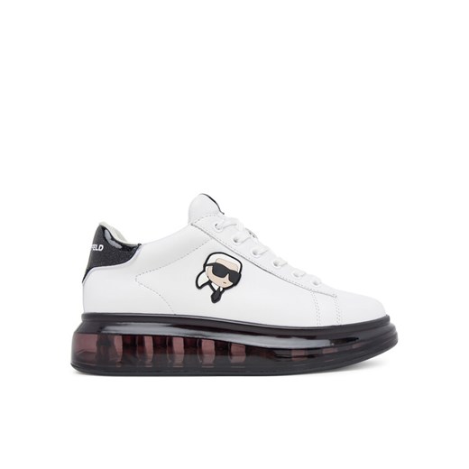 Sneakersy KARL LAGERFELD Kapri Kushion KL62630N Biały ze sklepu eobuwie.pl w kategorii Buty sportowe damskie - zdjęcie 184734393