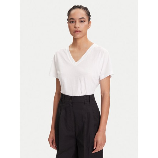 Marc O'Polo T-Shirt 506 2067 51445 Biały Regular Fit ze sklepu MODIVO w kategorii Bluzki damskie - zdjęcie 184734430