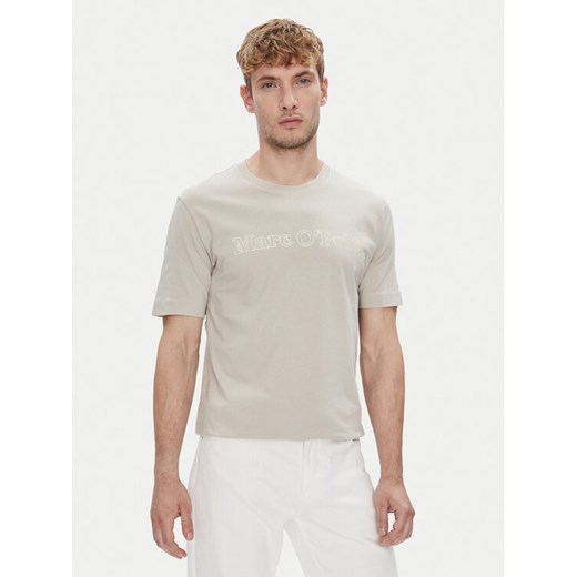 Marc O'Polo T-Shirt 526 2012 51154 Beżowy Regular Fit ze sklepu MODIVO w kategorii T-shirty męskie - zdjęcie 184734471