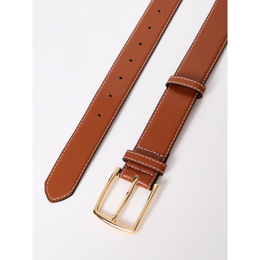 Mohito - Pasek z klamrą - brązowy Mohito S Mohito