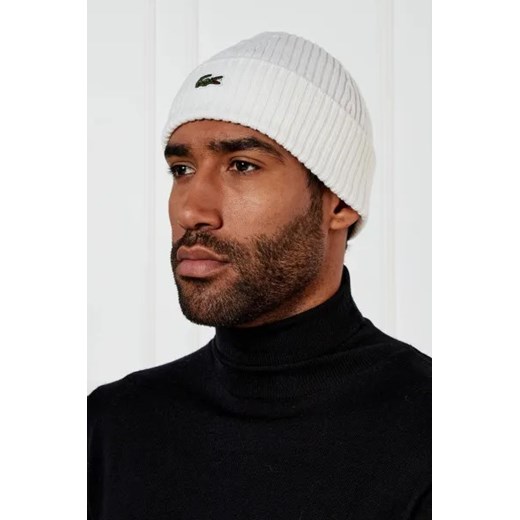 Lacoste Wełniana czapka Lacoste OS Gomez Fashion Store