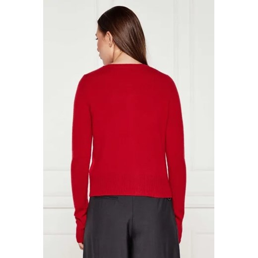 Marella SPORT Wełniany kardigan FINITO1 | Regular Fit | z dodatkiem kaszmiru L Gomez Fashion Store