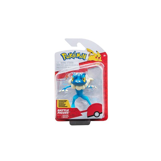 Pokémon Figurka &quot;Pokemon Frogadier&quot; w kolorze błękitnym do zabawy - 3+ Pokémon onesize wyprzedaż Limango Polska