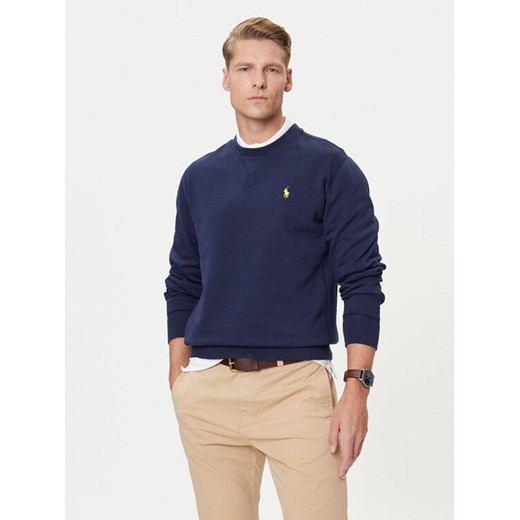 Polo Ralph Lauren Bluza 710P01523002 Granatowy Regular Fit ze sklepu MODIVO w kategorii Bluzy męskie - zdjęcie 184738873
