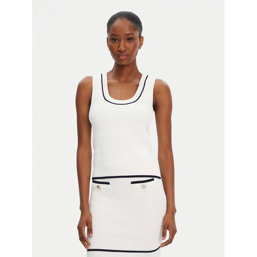 Marciano Guess Bluzka 5RGR03 5640Z Biały Regular Fit ze sklepu MODIVO w kategorii Bluzki damskie - zdjęcie 184738903