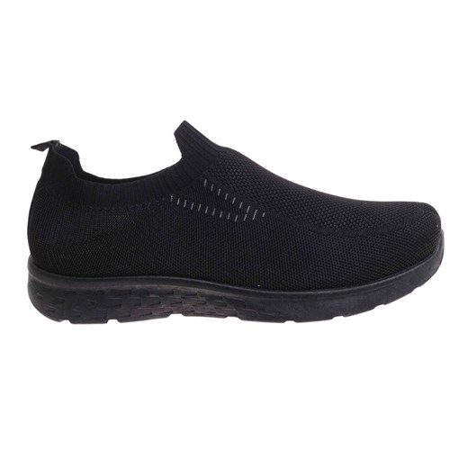 Wsuwane czarne męskie buty sportowe Duże rozmiary /A3-3 17957 S374/ ze sklepu Pantofelek24.pl w kategorii Buty sportowe męskie - zdjęcie 184739811