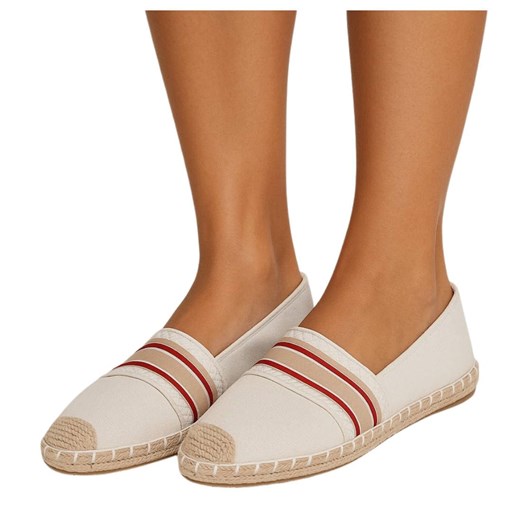 Wsuwane baleriny espadryle /A8-2 17956 T13-53/ ze sklepu Pantofelek24.pl w kategorii Espadryle damskie - zdjęcie 184740782