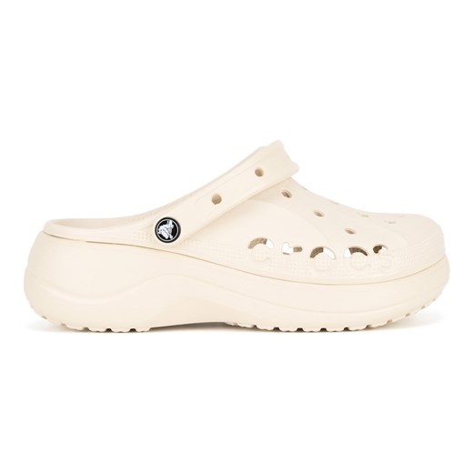 Klapki basenowe Crocs C-BAYA PLATFORM CLOG 208186-11S ze sklepu ccc.eu w kategorii Klapki damskie - zdjęcie 184740783