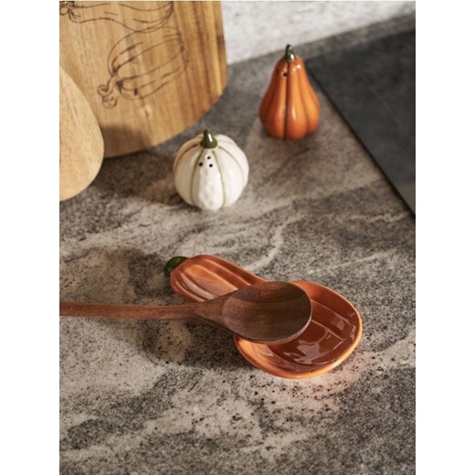 Sinsay - Ceramiczna podstawka pod łyżkę w kształcie dyni - pomarańczowy ze sklepu Sinsay w kategorii Akcesoria kuchenne - zdjęcie 184740903