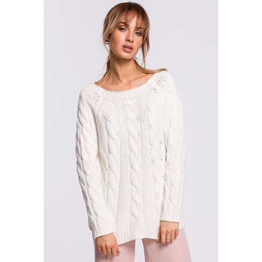 made of emotion Sweter w kolorze kremowym ze sklepu Limango Polska w kategorii Swetry damskie - zdjęcie 184741533