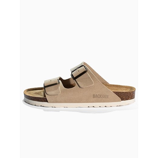 BACKSUN Klapki &quot;Bali&quot; w kolorze beżowym 42 promocyjna cena Limango Polska