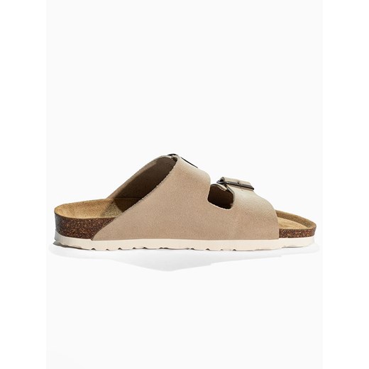 BACKSUN Klapki &quot;Bali&quot; w kolorze beżowym 40 promocyjna cena Limango Polska