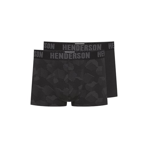 Henderson 2-pack bokserki męskie Soul 42587-MLC, Kolor czarno-szary, Rozmiar L, Henderson ze sklepu Intymna w kategorii Majtki męskie - zdjęcie 184742004