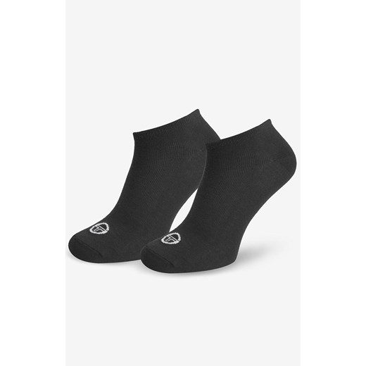 3-pack skarpetki stopki sportowe bawełniane czarne 1007 Sergio Tacchini, Kolor czarny, Rozmiar 35-38, Sergio Tacchini ze sklepu Intymna w kategorii Skarpetki damskie - zdjęcie 184742193