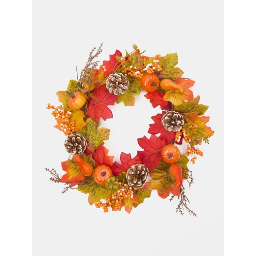 Sinsay - Wieniec dekoracyjny w motywie jesiennym - wielobarwny Sinsay One Size Sinsay