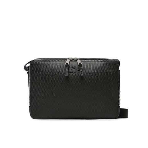 Saszetka Lacoste Split Cow Leather NH3270CE Czarny ze sklepu eobuwie.pl w kategorii Torby męskie - zdjęcie 184744393