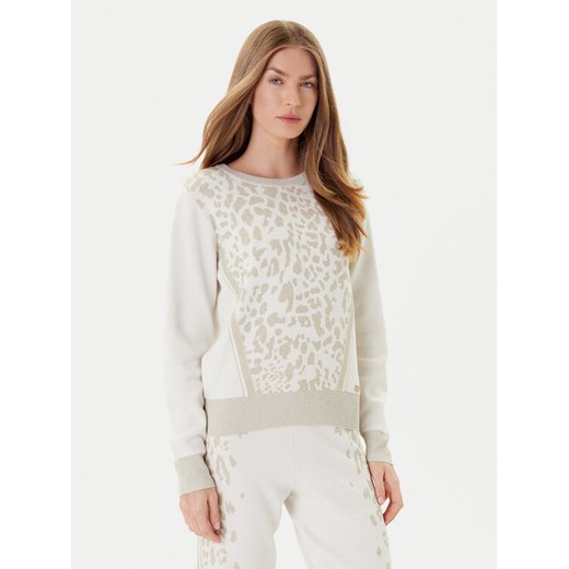 Liu Jo Sweter TF5172 MS49I Écru Regular Fit ze sklepu MODIVO w kategorii Swetry damskie - zdjęcie 184744644