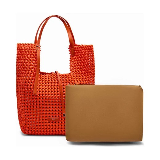 GIANNI CHIARINI Shopperka + saszetka AVA | z dodatkiem skóry ze sklepu Gomez Fashion Store w kategorii Torby Shopper bag - zdjęcie 184745542