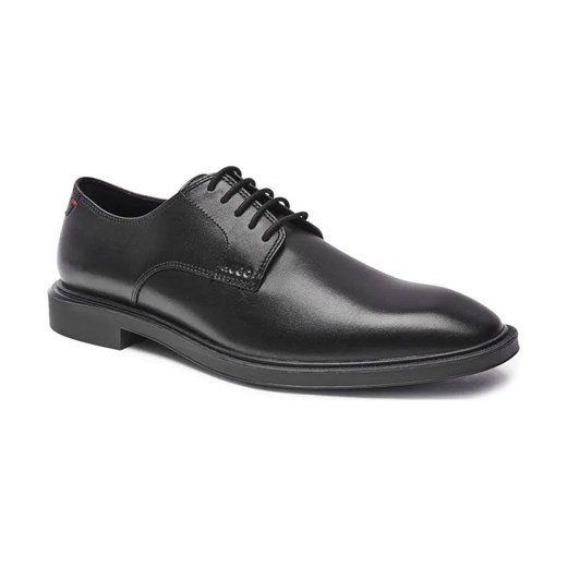 HUGO Skórzane derby Gryff ze sklepu Gomez Fashion Store w kategorii Buty eleganckie męskie - zdjęcie 184745554