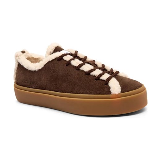 INUIKII Skórzane sneakersy | shearling ze sklepu Gomez Fashion Store w kategorii Buty sportowe damskie - zdjęcie 184745582