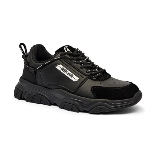 Just Cavalli Skórzane sneakersy FONDO LIUK DIS. 1B ze sklepu Gomez Fashion Store w kategorii Buty sportowe męskie - zdjęcie 184745593