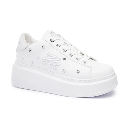 Karl Lagerfeld Skórzane sneakersy ANAKAPRI ze sklepu Gomez Fashion Store w kategorii Buty sportowe damskie - zdjęcie 184745601