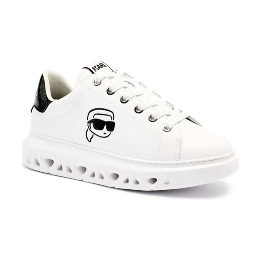 Karl Lagerfeld Skórzane sneakersy KAPRI KITE ze sklepu Gomez Fashion Store w kategorii Buty sportowe damskie - zdjęcie 184745602