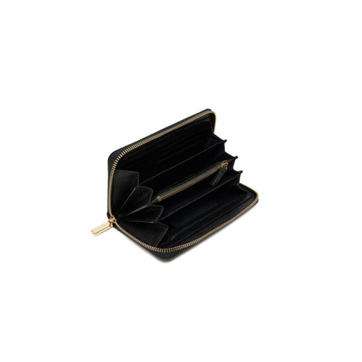 Coccinelle Duży Portfel Damski MW5 Metallc Soft E2 MW5 11 32 01 Czarny Coccinelle 00 MODIVO