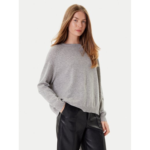 Marella Sweter Tesa 2523366171 Szary Relaxed Fit ze sklepu MODIVO w kategorii Swetry damskie - zdjęcie 184749422