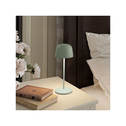 lumisky Lampa stołowa LED "Sophia" w kolorze zielonym - wys. 28 x Ø 11 Lumisky onesize okazja Limango Polska