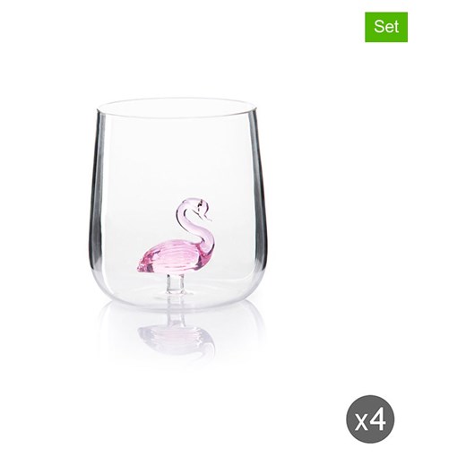 Trendy Kitchen by EXCÉLSA Szklanki (4 szt.) &quot;Inside&quot; w kolorze Trendy Kitchen By Excélsa onesize Limango Polska okazja