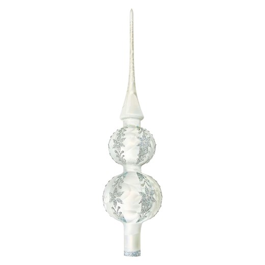 Krebs Glas Lauscha Szpic w kolorze srebnym na choinkę - (D)30 cm ze sklepu Limango Polska w kategorii Dekoracje bożonarodzeniowe - zdjęcie 184751284