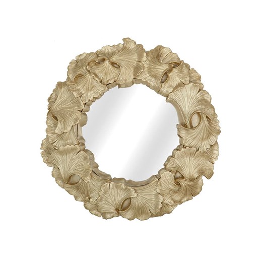 Romimex Lustro &quot;Convex&quot; w kolorze złotym - Ø 23 cm ze sklepu Limango Polska w kategorii Lustra - zdjęcie 184751733